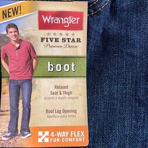 Kids Jeans wrangler size 8 slim